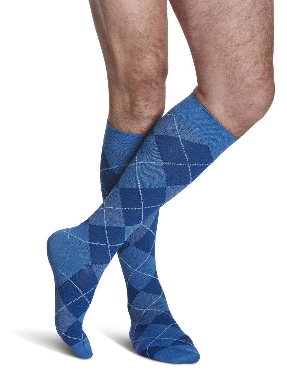 Sigvaris Men's Microfiber Patterns Knee High