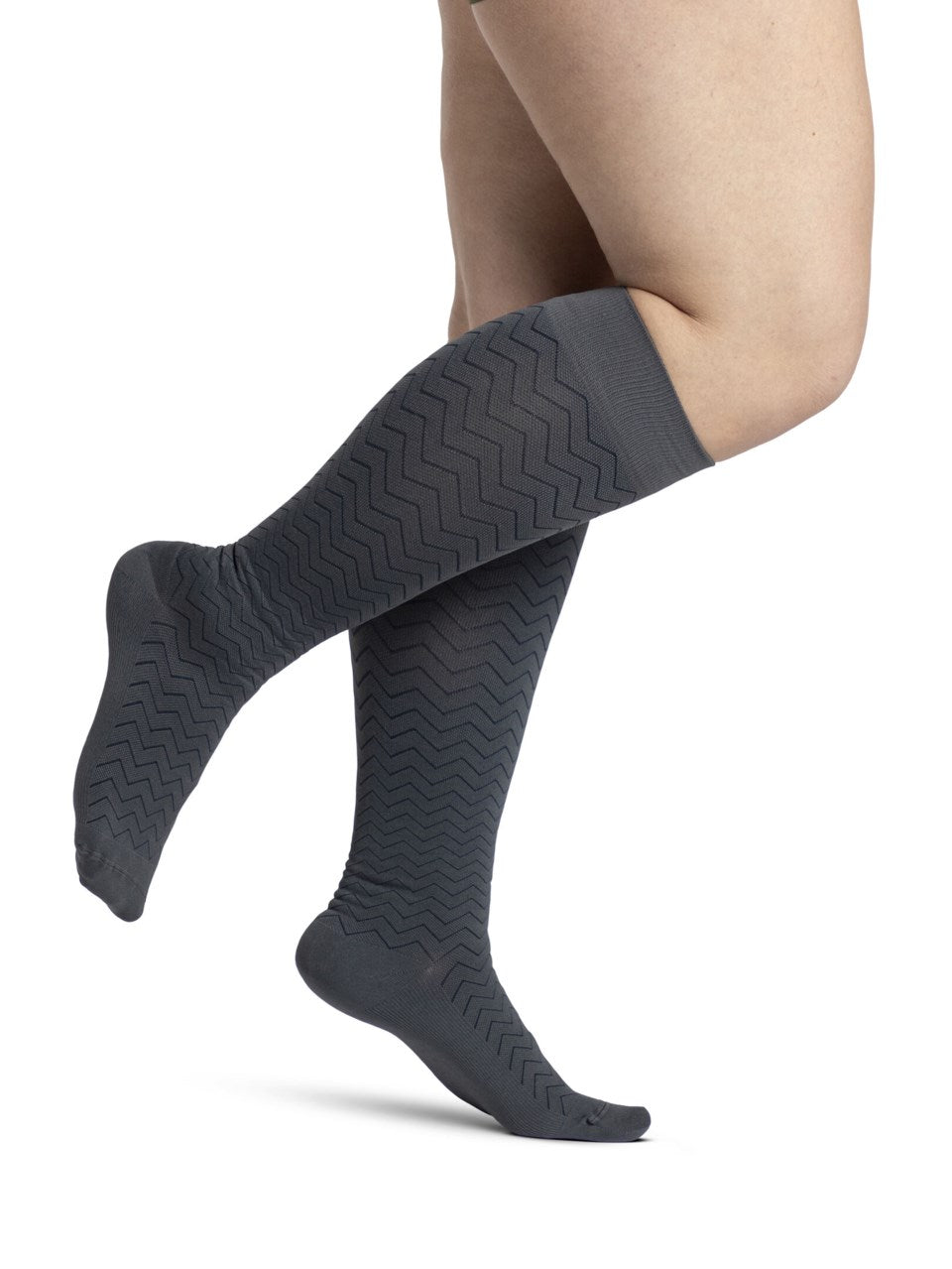 Sigvaris Women's Microfiber Patterns Knee High