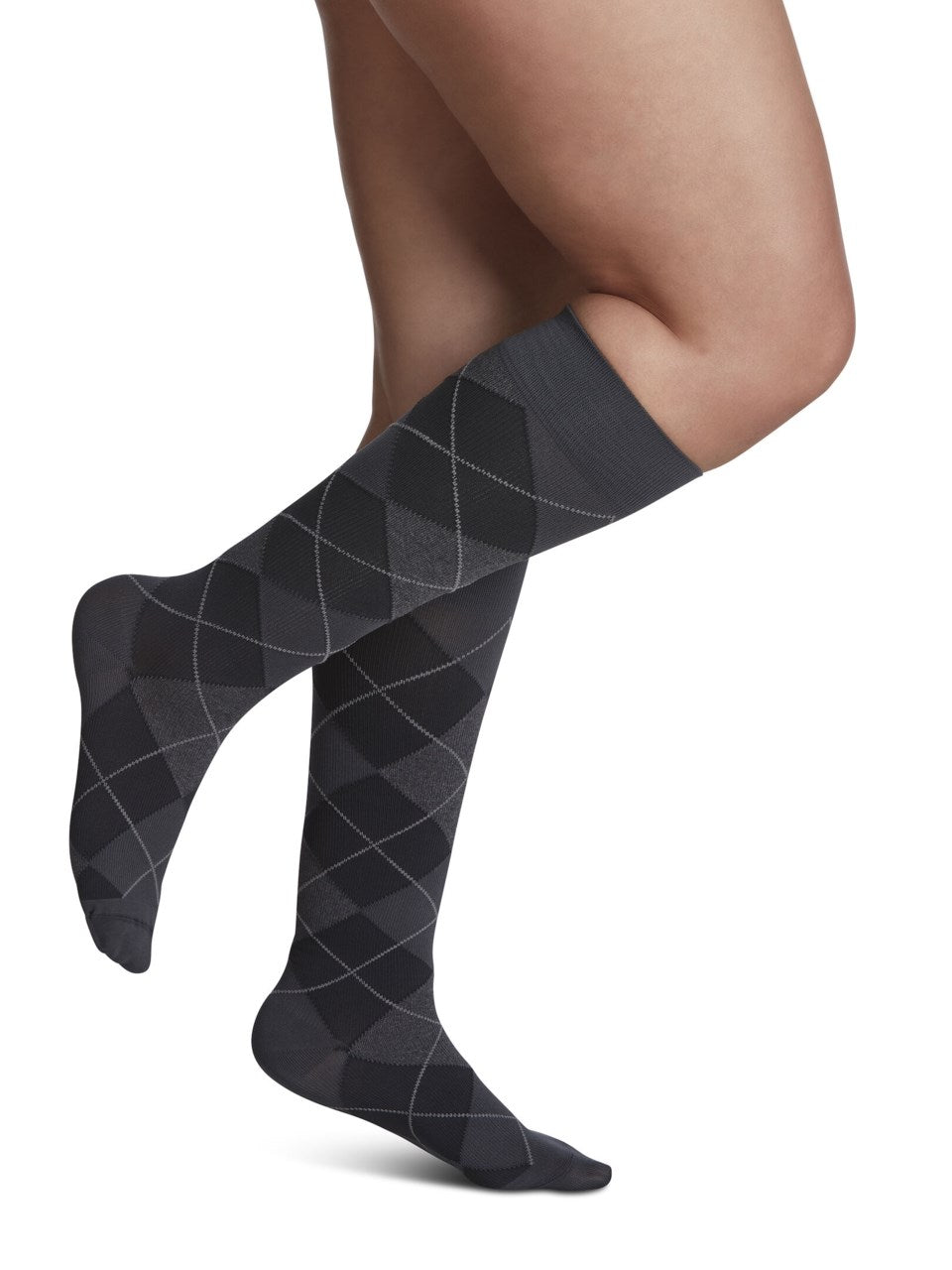 Sigvaris Women's Microfiber Patterns Knee High