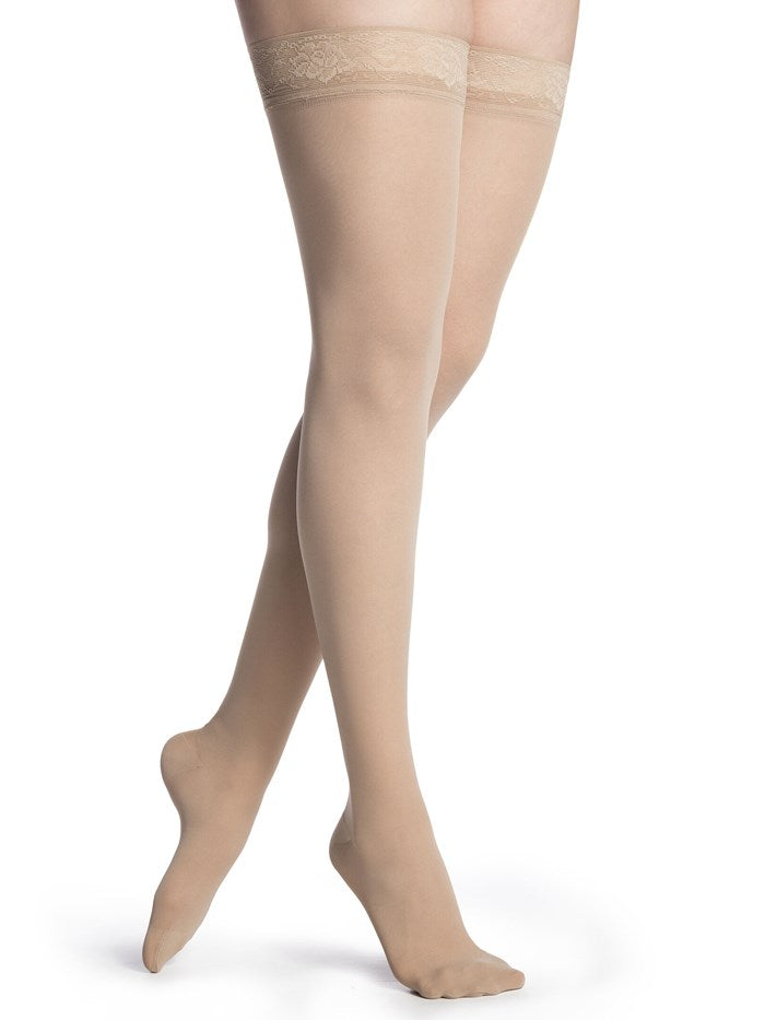 Sigvaris Medium Sheer Thigh High • 750 series