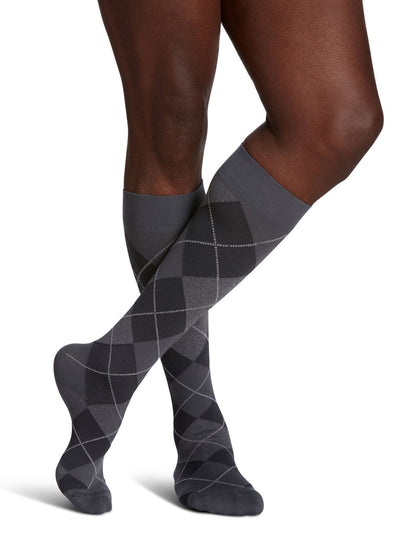 Sigvaris Men's Microfiber Patterns Knee High