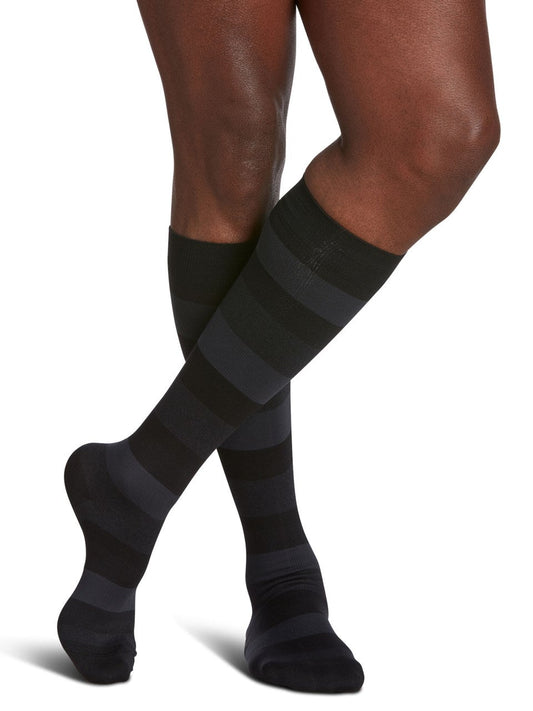 Sigvaris Men's Microfiber Shades Knee High 15-20 mmHg