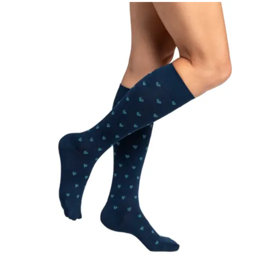 Sigvaris Women's Microfiber Patterns Knee High