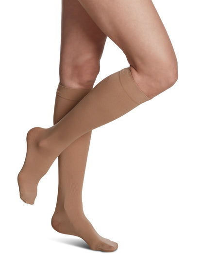 Sigvaris Soft Opaque Knee High 20-30 mmHg & 30-40 mmHg