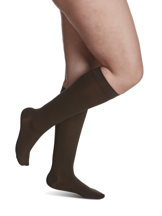 Sigvaris Soft Opaque Knee High 20-30 mmHg & 30-40 mmHg