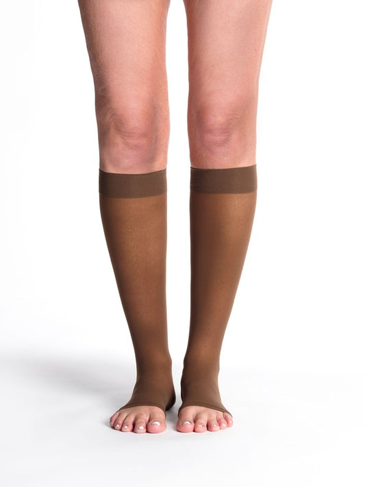 Sigvaris Sheer 20-30 mmHg Open Toe Knee High