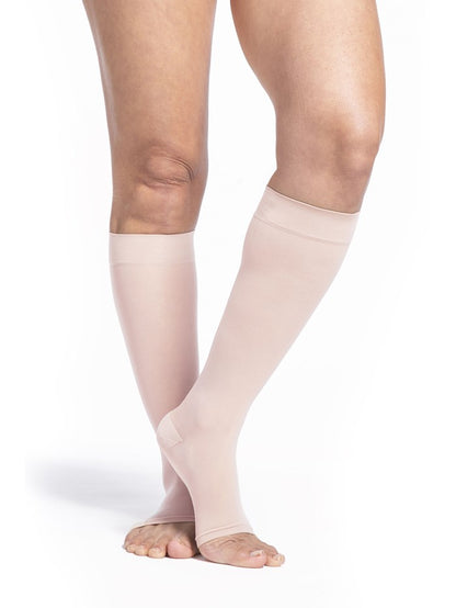 Sigvaris Sheer 20-30 mmHg Open Toe Knee High